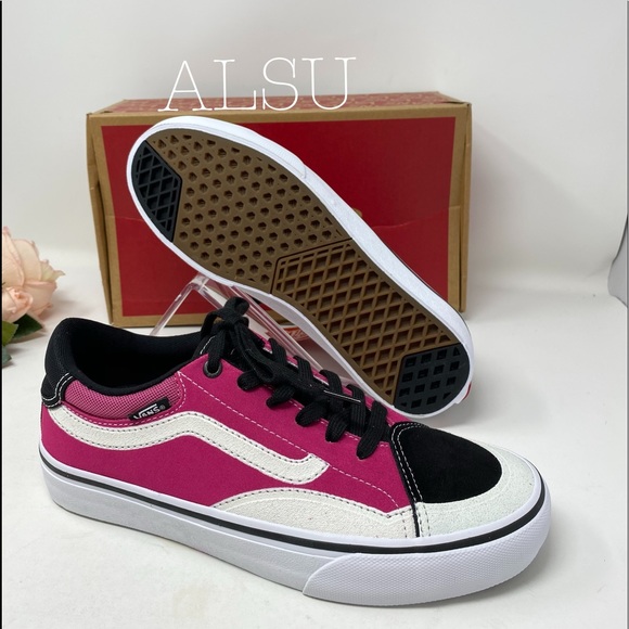 VANS TNT Advanced Protein Black Magenta Suede W - Picture 7 of 8
